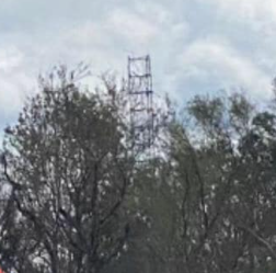The 2,000-foot broadcast tower at Vacherie, La., for Cumulus Media-owned @ALT923fm and iHeartMedia's KVDU 