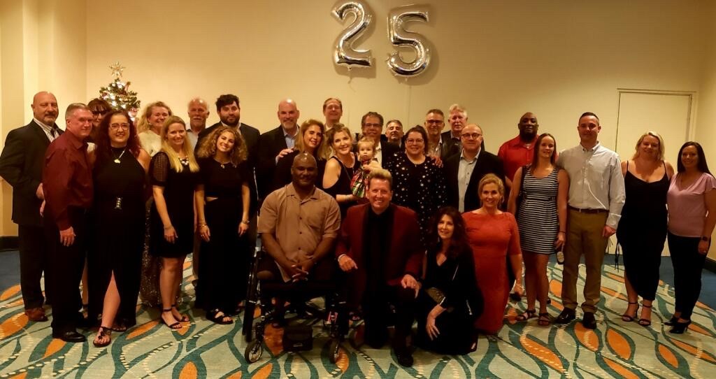 The Sun & Fun staff and management celebrate 25 years of serving the broadcast media industry.