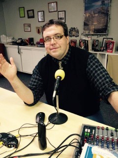 Scott Spears, Program Manager for WWGH-LPFM in Marion, Ohio