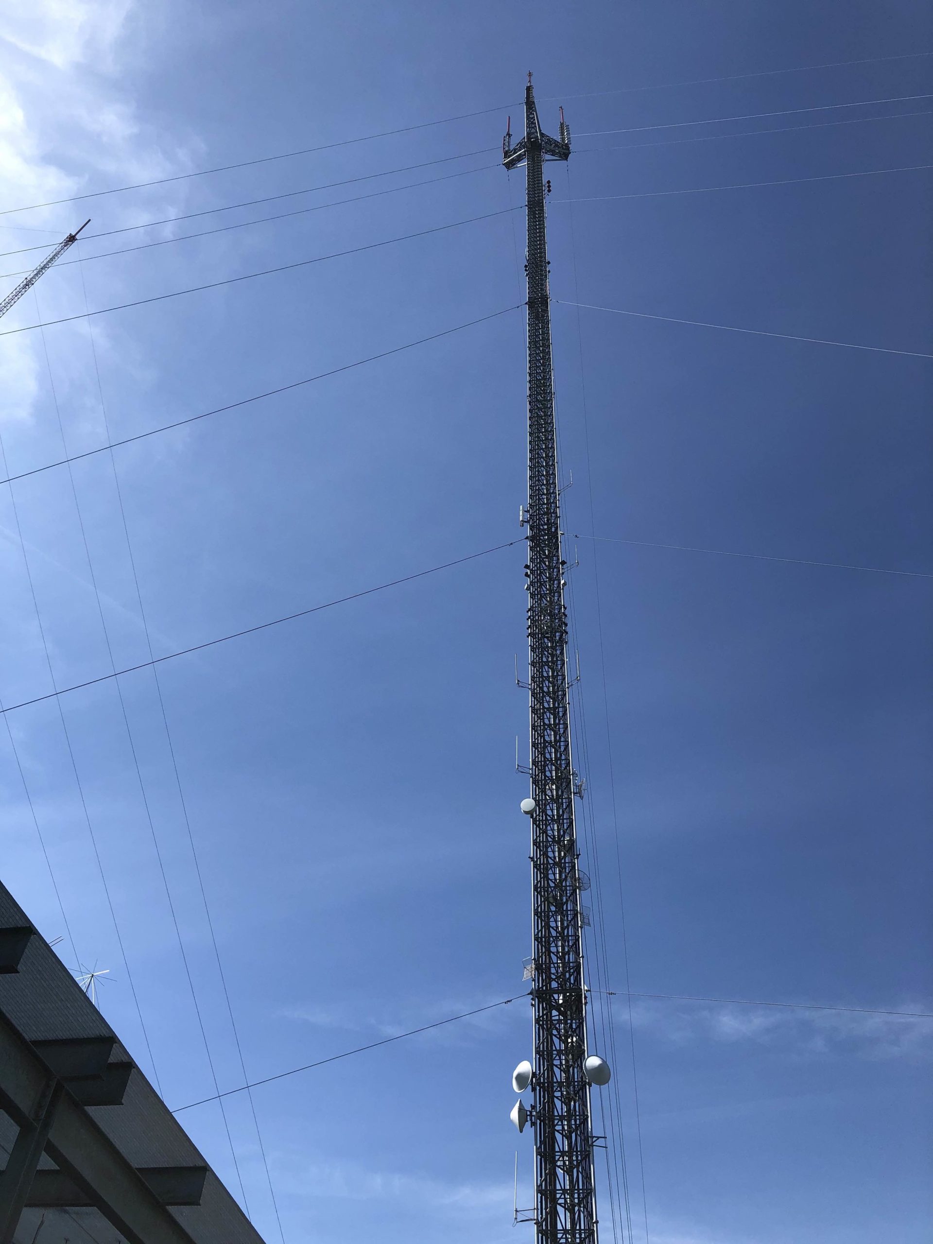 the WBIQ broadcast tower