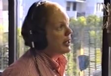 Bill Tanner, hosting the Power 96 morning show from its former Miami Gardens, Fla., studios, in January 1990.