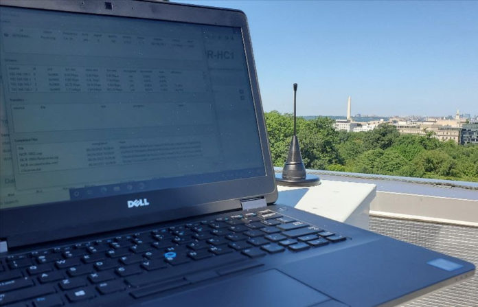A deployment of SpectraRep’s® NextGen Broadcast datacasting software and whip antenna on July 4th prior to the July 4th celebration at the National Mall. The system helped coordinate D.C. Homeland Security and Emergency Management and six other federal and local public safety agencies.
