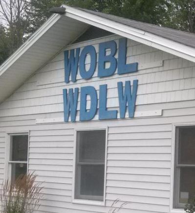 The WOBL and WDLW building in Oberlin, OH
