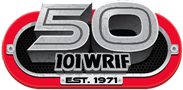 WRIF's 50th anniversary logo